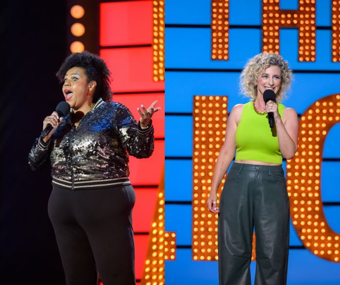 Desiree Burch and Felicity Ward on Series 20 of Live at the Apollo