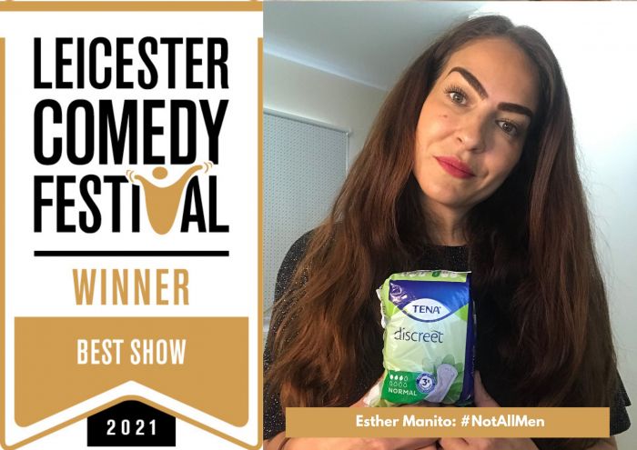 Esther Manito Wins Best Show at Leicester Comedy Festival